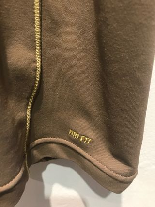 Camisa Polo Nike Dry Fit Licra Marrón