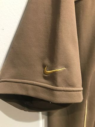 Camisa Polo Nike Dry Fit Licra Marrón