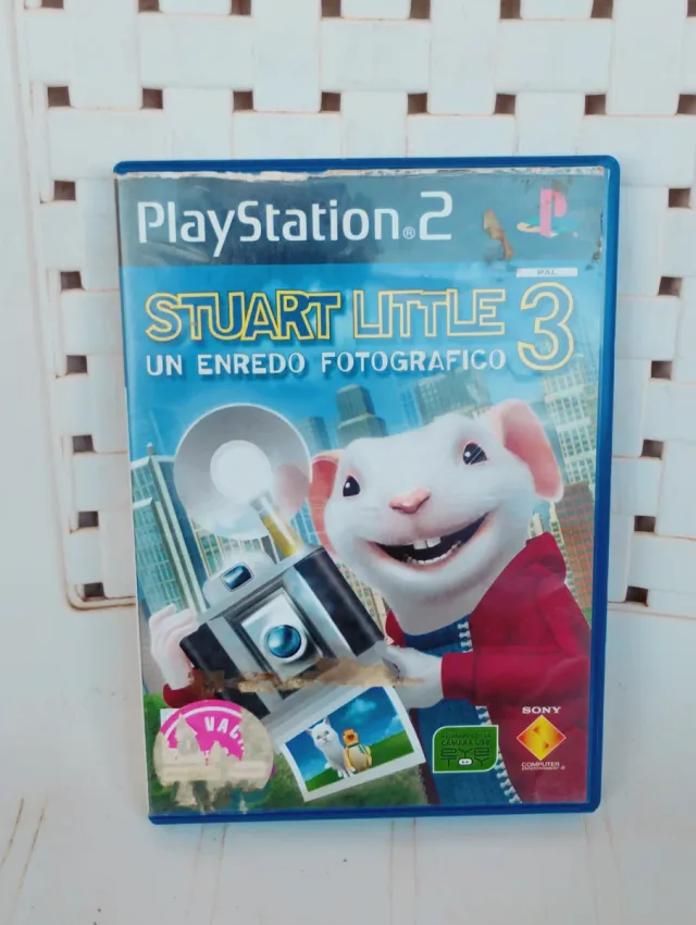 Stuart Little 3 PS2 - Un Enredo Fotográfico