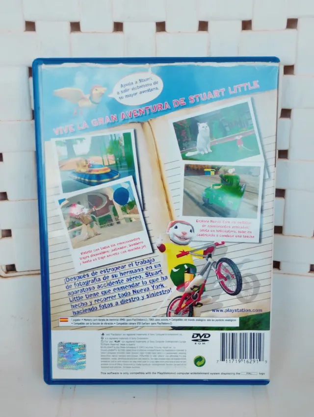 Stuart Little 3 PS2 - Un Enredo Fotográfico