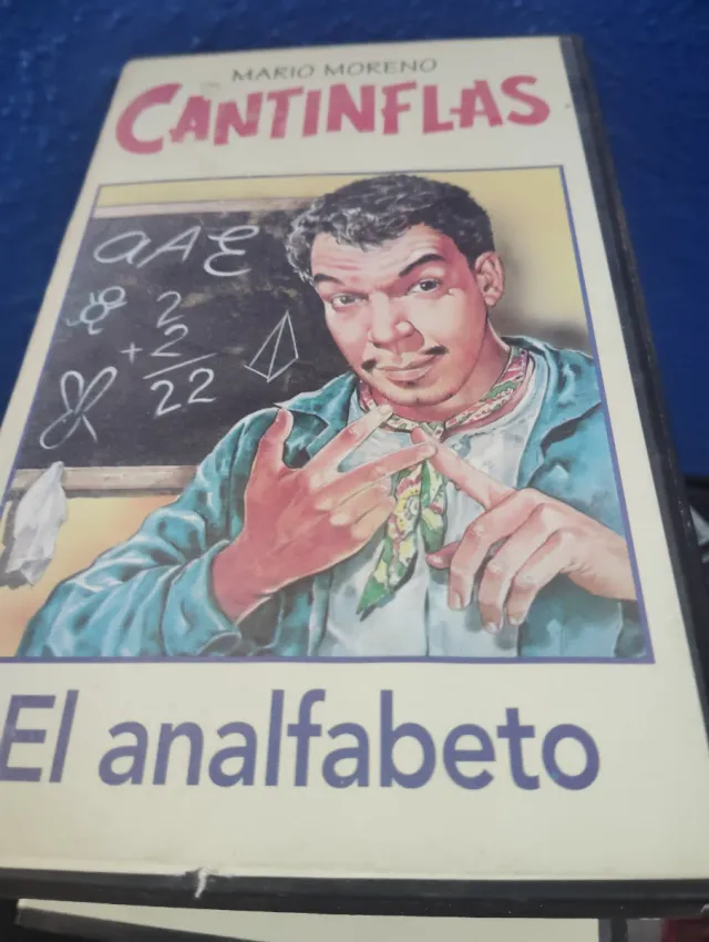 3 Películas VHS Mario Moreno Cantinflas