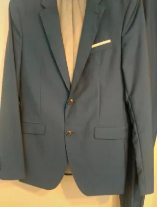 Traje de chaqueta hombre azul