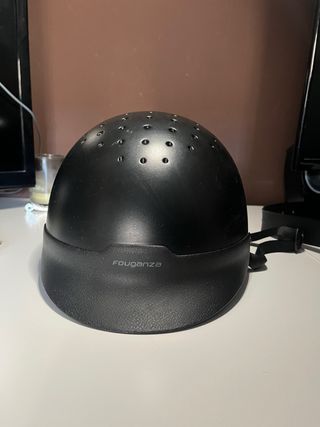 Casco Equitación Fouganza Negro