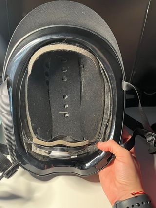 Casco Equitación Fouganza Negro