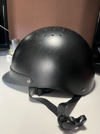 Casco Equitación Fouganza Negro