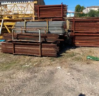 Andamio europeo para construcción