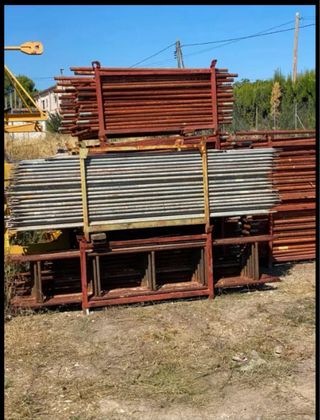 Andamio europeo para construcción