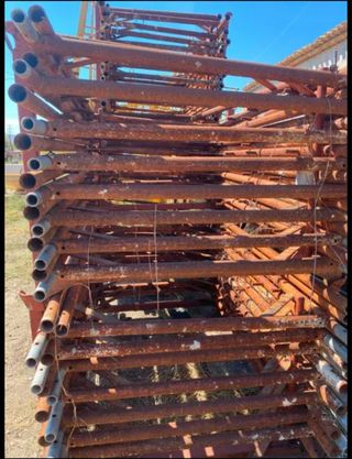 Andamio europeo para construcción