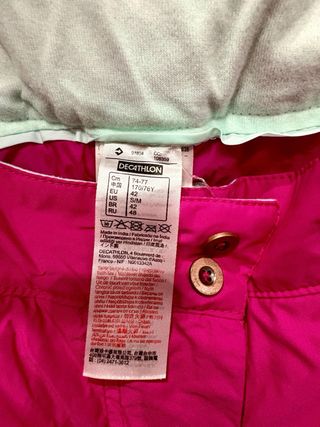 Conjunto esquí chaqueta y pantalón