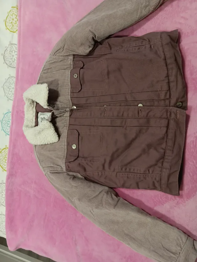 Abrigo de pana y borreguito