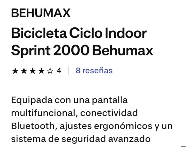 Bicicleta Spinning Profesional BEHUMAX