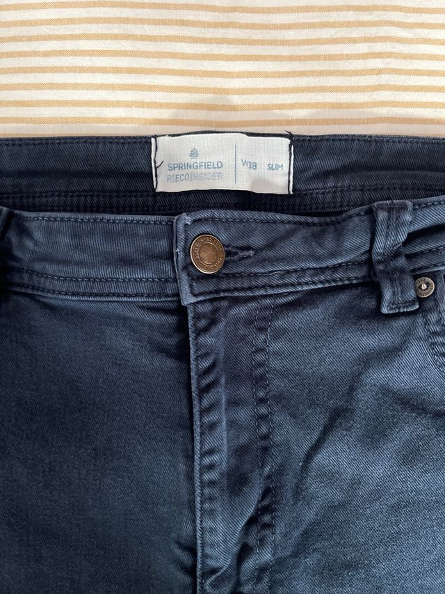 Pantalón marino Springfield Talla M