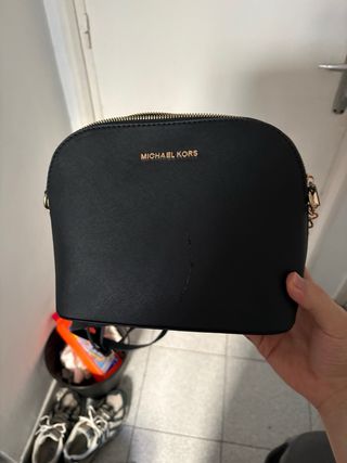 Bolso Michael Kors Negro rayada