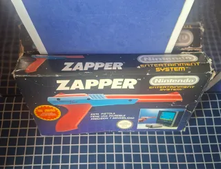 SCATOLA ORIGINALE ZAPPER NES 1985