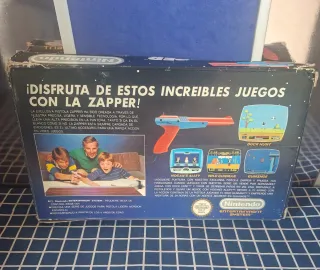 SCATOLA ORIGINALE ZAPPER NES 1985