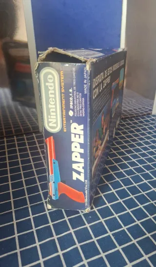 SCATOLA ORIGINALE ZAPPER NES 1985