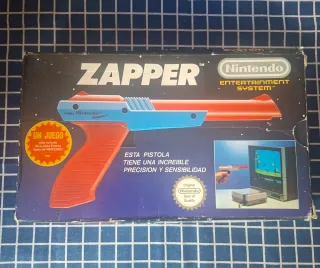 SCATOLA ORIGINALE ZAPPER NES 1985