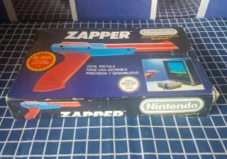 SCATOLA ORIGINALE ZAPPER NES 1985
