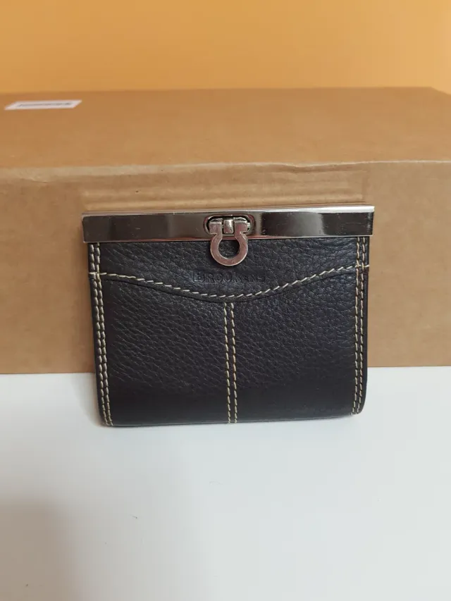 Monedero portamonedas negro