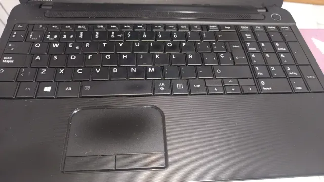 Portátil Toshiba Negro