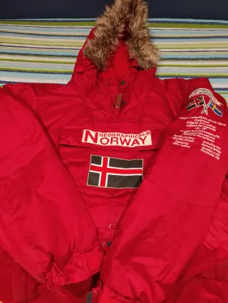 Chaqueta Geographical Norway Roja