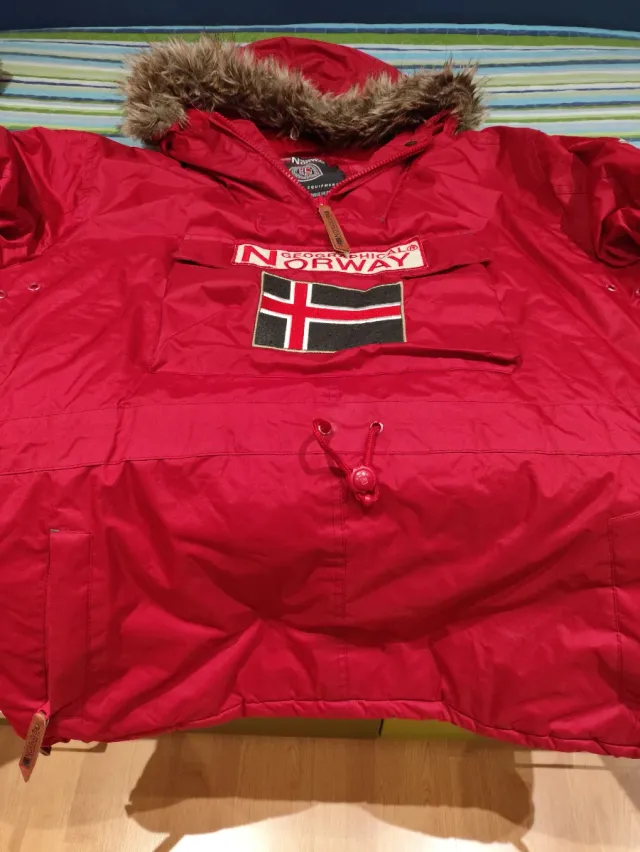 Chaqueta Geographical Norway Roja