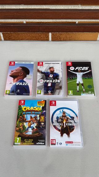 Nintendo Switch + 5 Giochi + Accessori