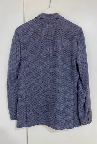 Blazer Massimo Dutti Azul/Gris