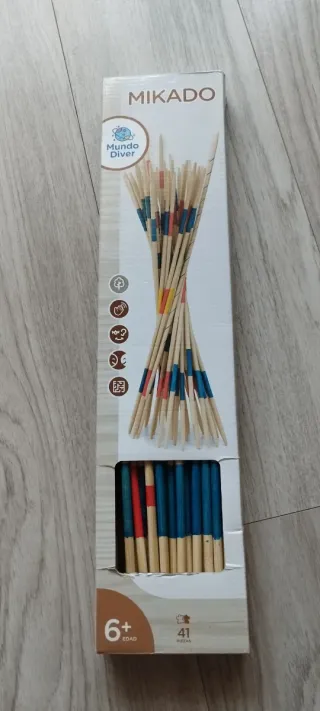 Juego Mikado de madera