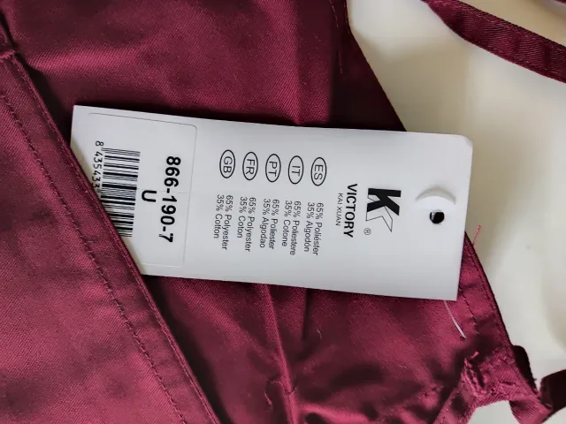 Delantal corto de camarero/a