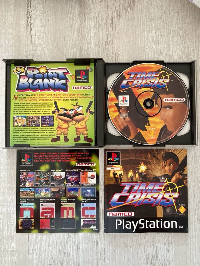 Time Crisis PlayStation PAL españa