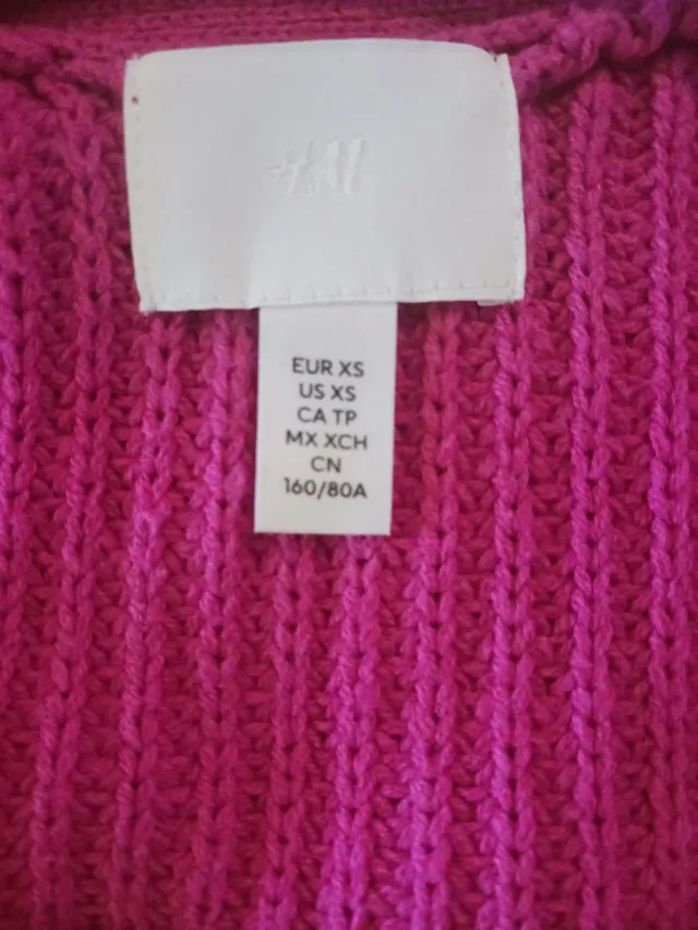 Chaqueta H&M Rosa Talla S