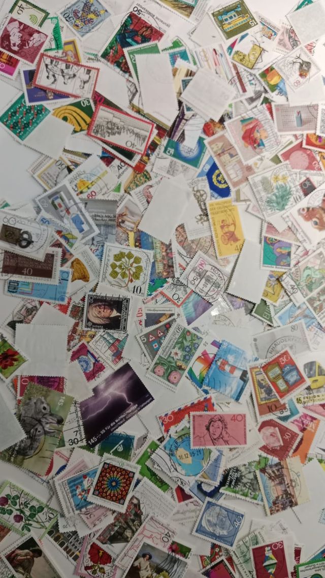 500 Sellos Alemania Federal Conmemorativos