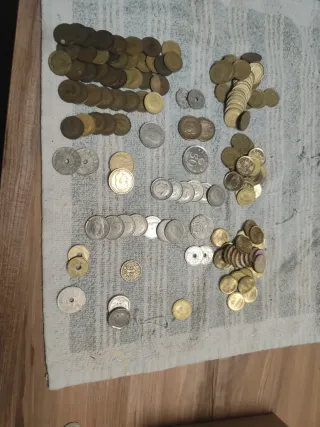 Lote de monedas antiguas