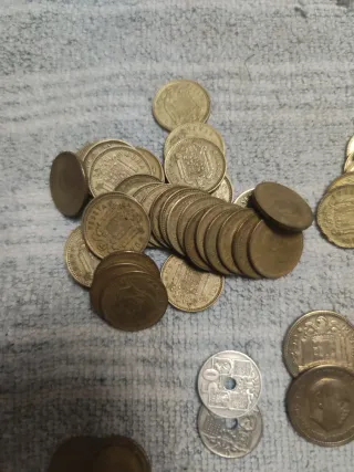 Lote de monedas antiguas