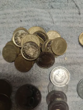 Lote de monedas antiguas