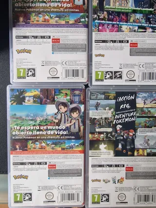 Copertine originali Pokémon Switch