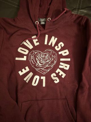 Sudadera Granate Primark Talla XS