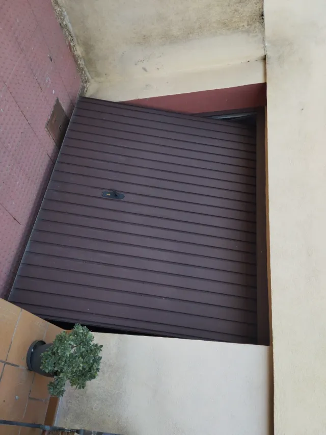 Cancela hierro coche y cancela peatonal