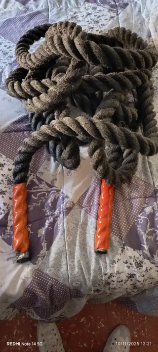 Cuerda CrossFit con asas