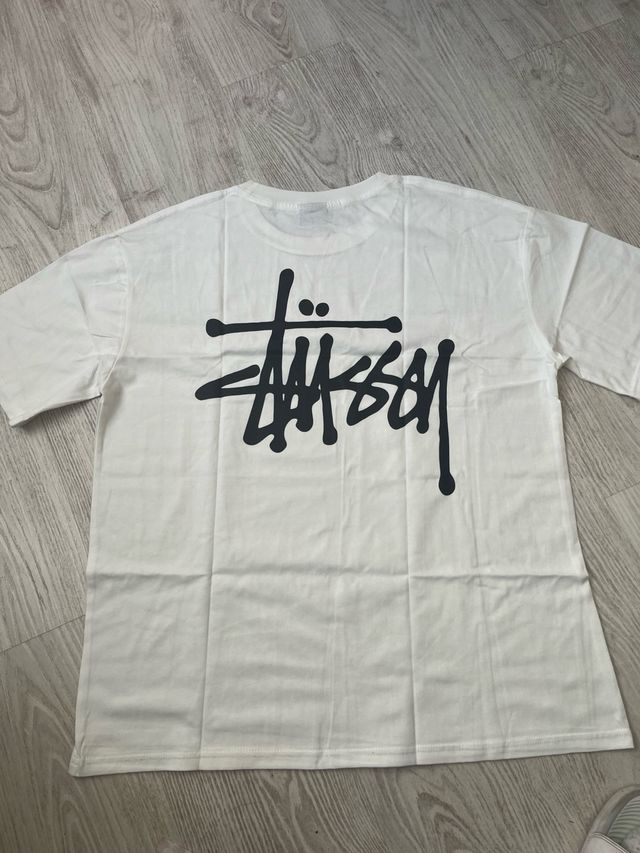 Camiseta Stussy Blanca