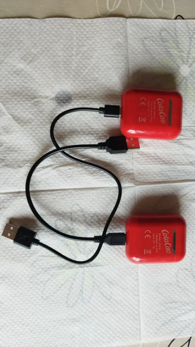 Auriculares Bluetooth Cola Cao Rojos