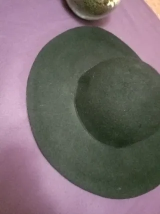Sombrero de ante negro Mango