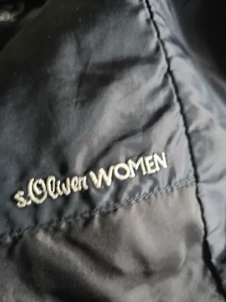 Anorak de plumas negro