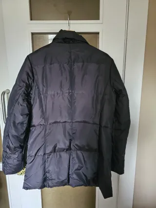 Anorak de plumas negro