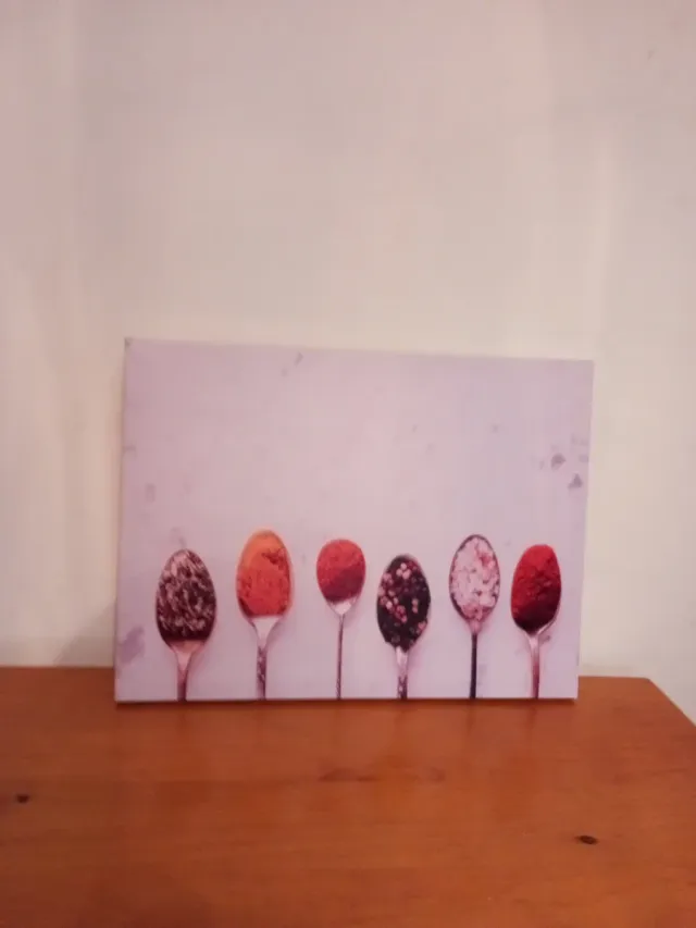 Cuadro decorativo con cucharas