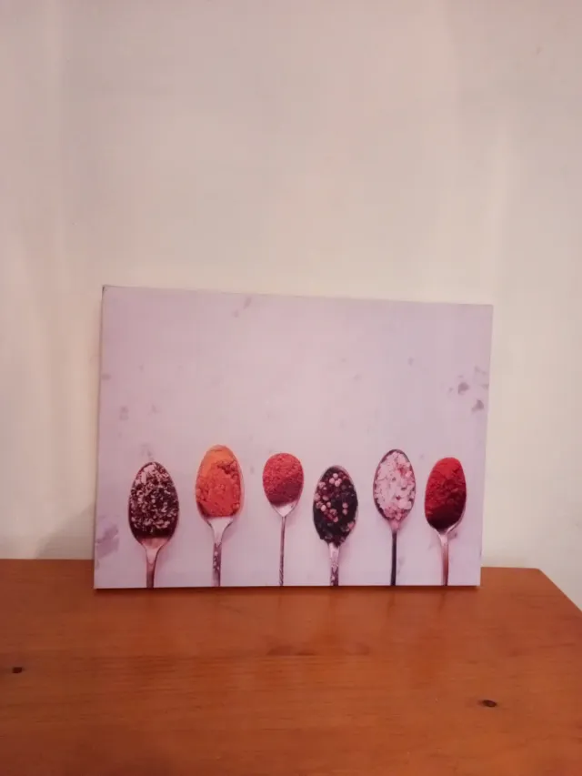 Cuadro decorativo con cucharas