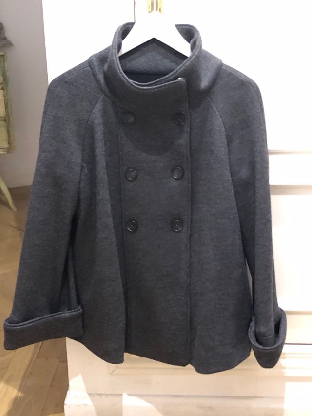 Cazadora Massimo Dutti Mujer Gris