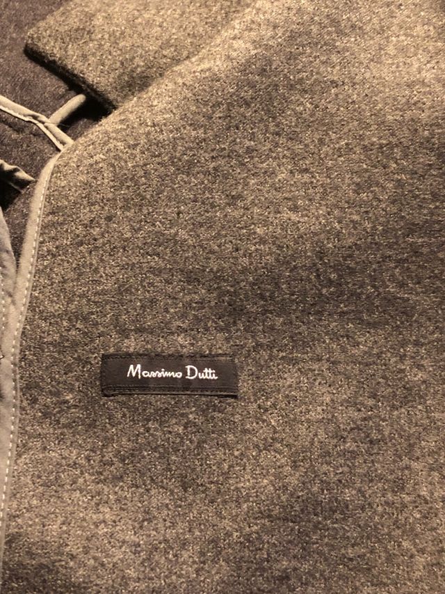 Cazadora Massimo Dutti Mujer Gris