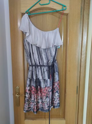 Vestido Hombro Descubierto Talla Única